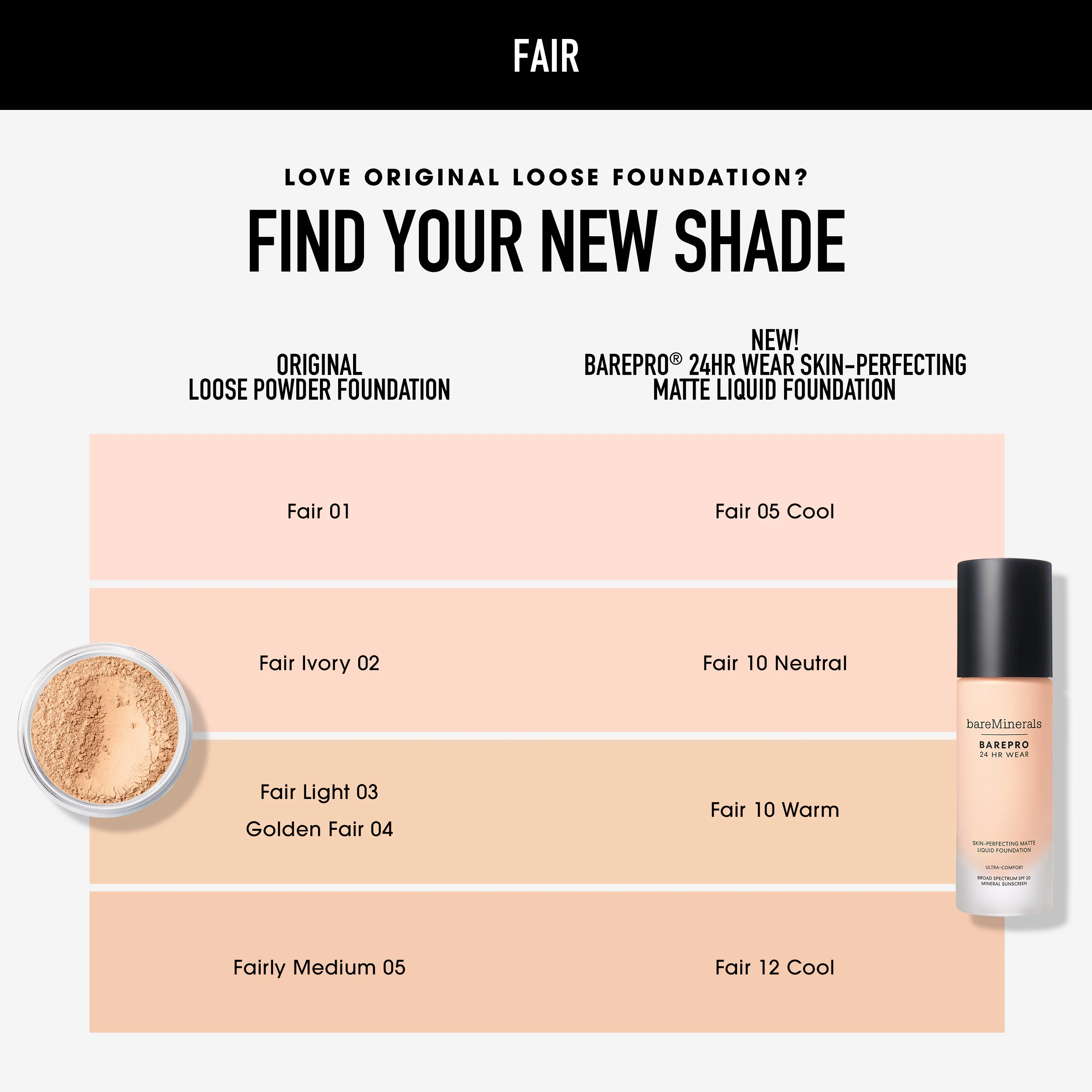 BAREPRO® 24HR Wear Skin-Perfecting Matte Liquid Foundation - Image 101