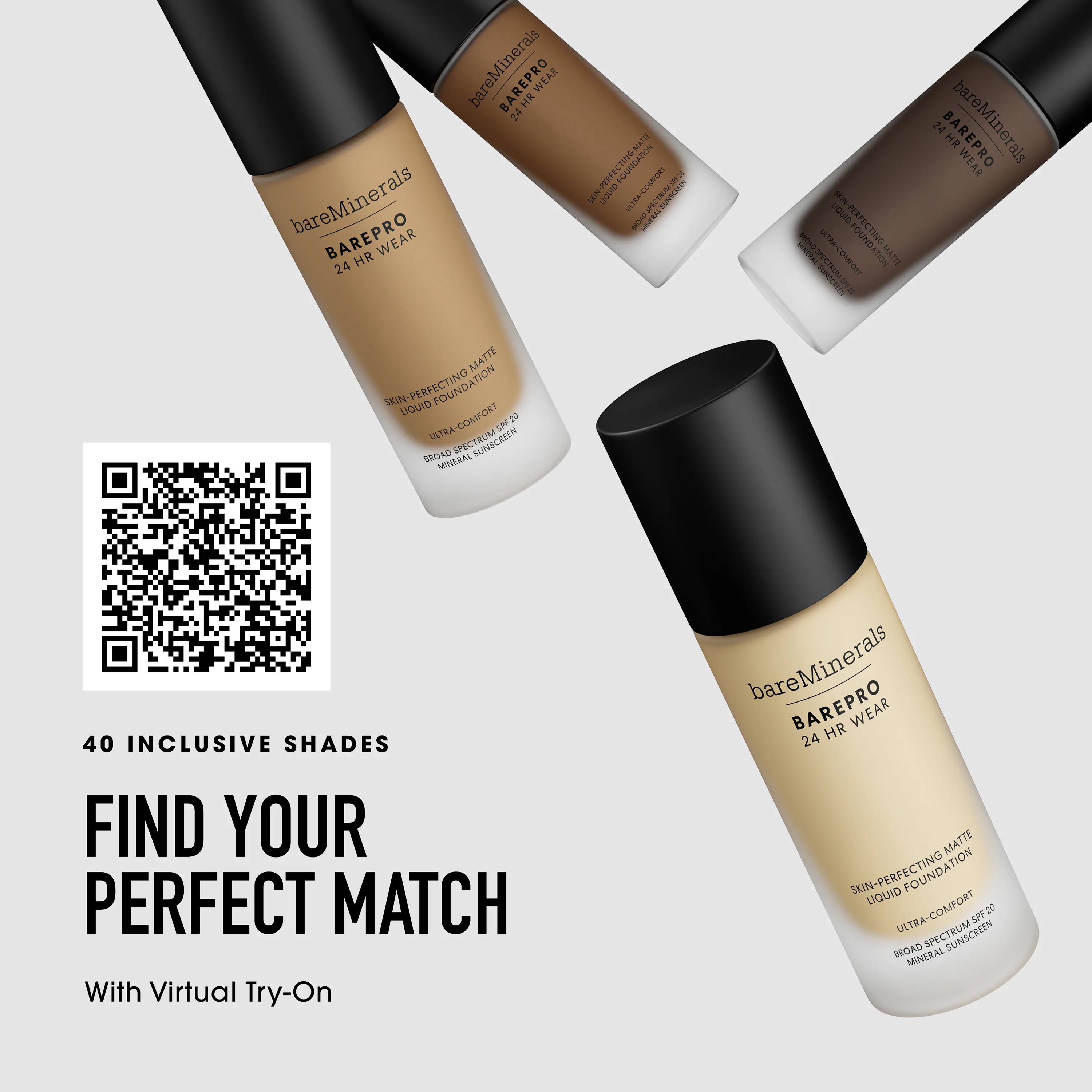 BAREPRO® Liquid Foundation & Luxe Brush Set - Image 3