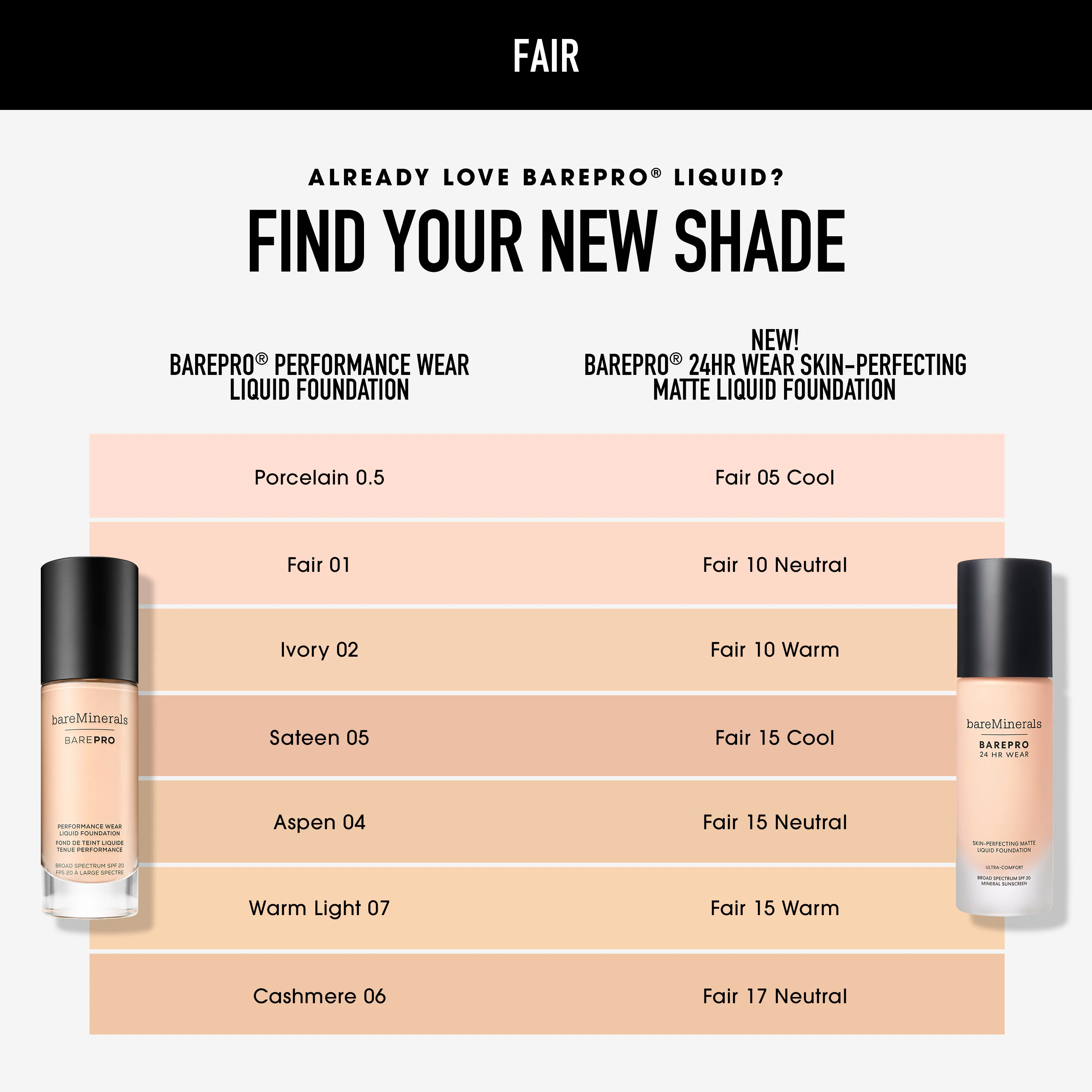 BAREPRO® 24HR Wear Skin-Perfecting Matte Liquid Foundation - Image 95