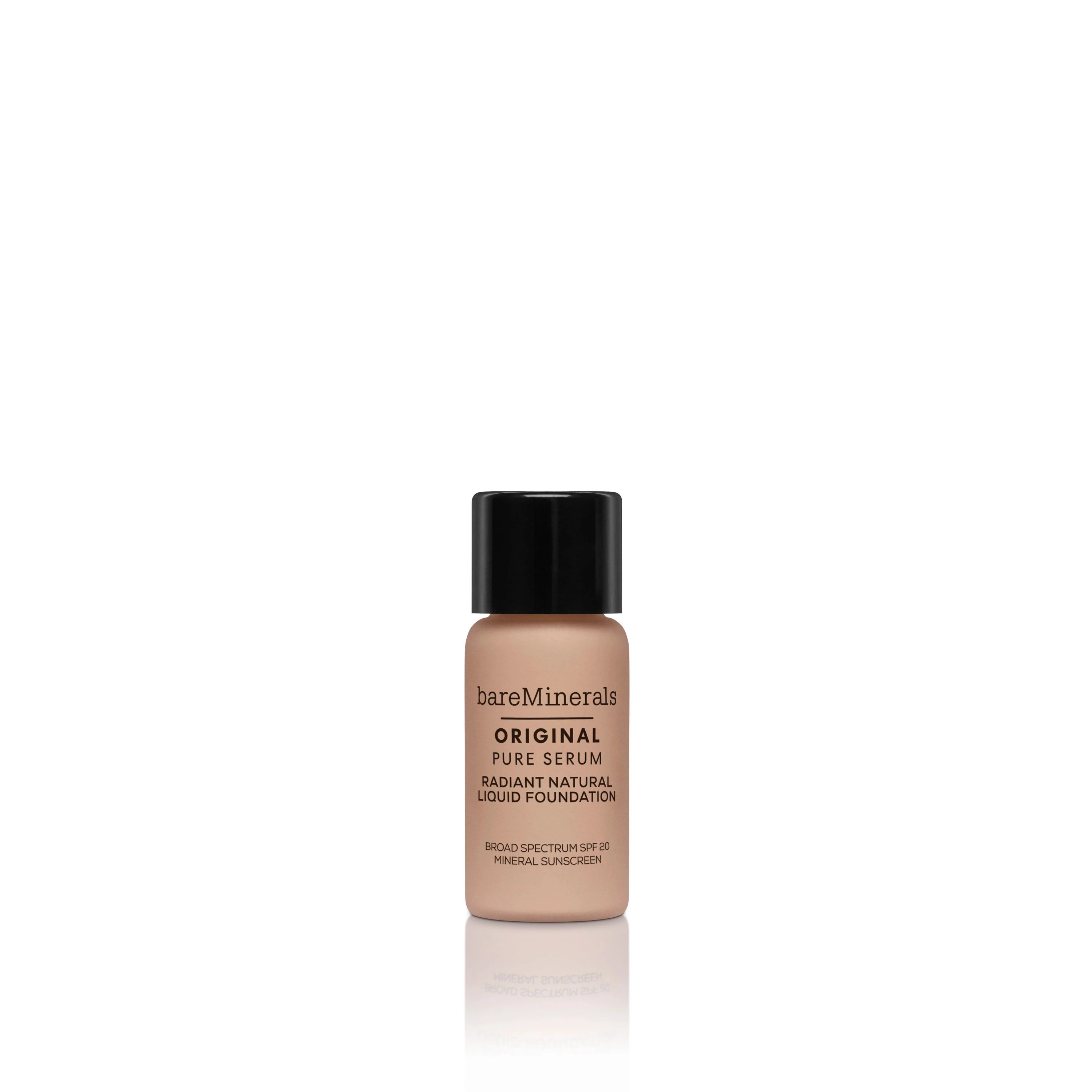 ORIGINAL Pure Serum Radiant Natural Liquid Foundation Mineral SPF 20 in Fair Neutral 1.5 Deluxe Sample